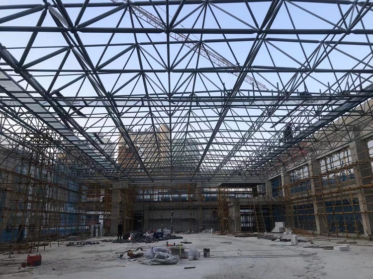 湖州第一附属小学体育馆网架