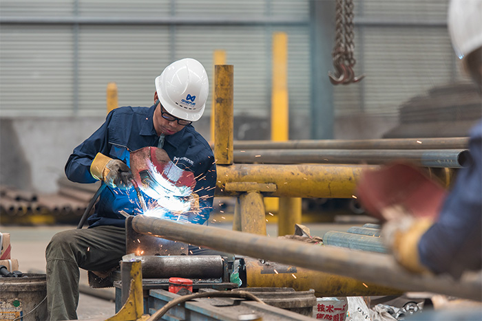 湖州网架焊接车间